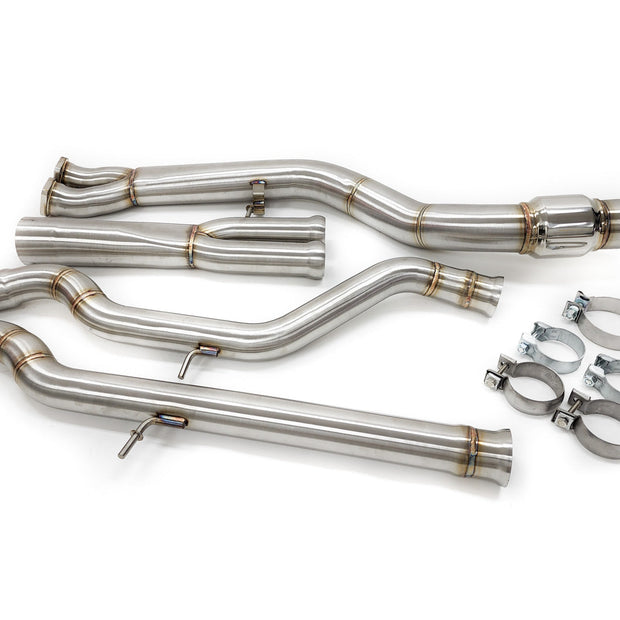 ARM Motorsports BMW F8X M3/M4 S55 Midpipe Upgrade - 3.5" Resonated
