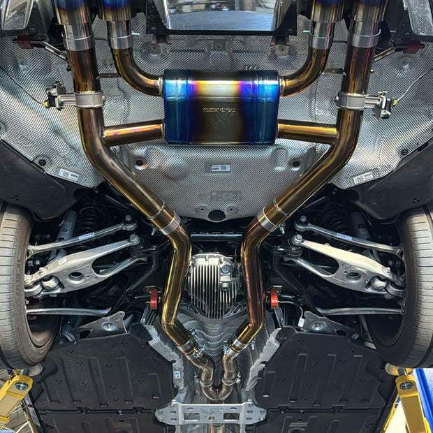 MAD BMW M3 M4 S58 G80 G82 Axle Back Titanium