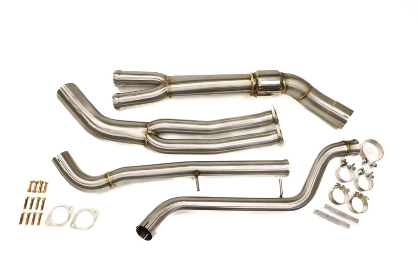 ARM Motorsports BMW E9X 335i 3.5" Resonated Midpipe