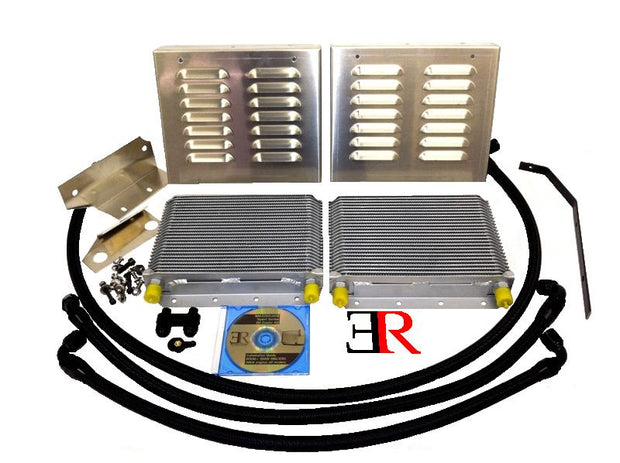 Evolution Racewerks BMW E8X/E9X 2006-2013 135i/335i N54/N55 Competition Series Dual Oil Cooler Upgrade Kit