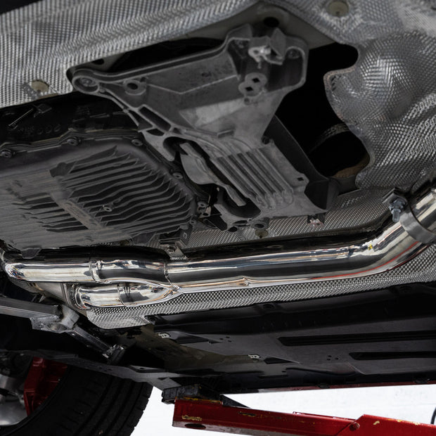 MAD BMW G8x M3 M4 S58 Single Midpipe (Brace Included)