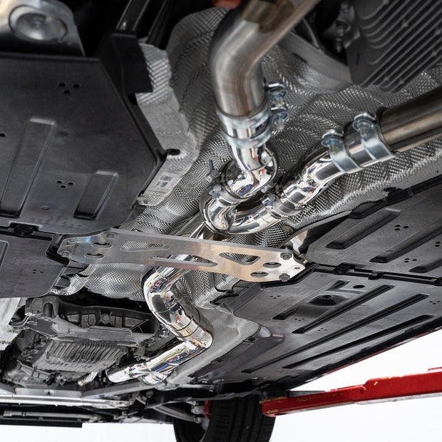 MAD BMW G8x M3 M4 S58 Single Midpipe (Brace Included)