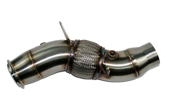 Evolution Racewerks BMW F07/F10/F11/F06/F12/F13/F01/F02 5/6/7 Series N55 6-Cylinder Sports Series 4" High-Flow Catted Downpipe