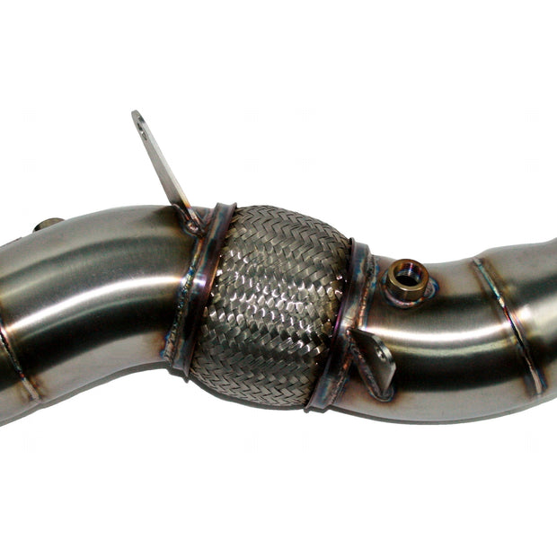 Evolution Racewerks BMW F07/F10/F11/F06/F12/F13/F01/F02 5/6/7 Series N55 6-Cylinder Sports Series 4" High-Flow Catted Downpipe