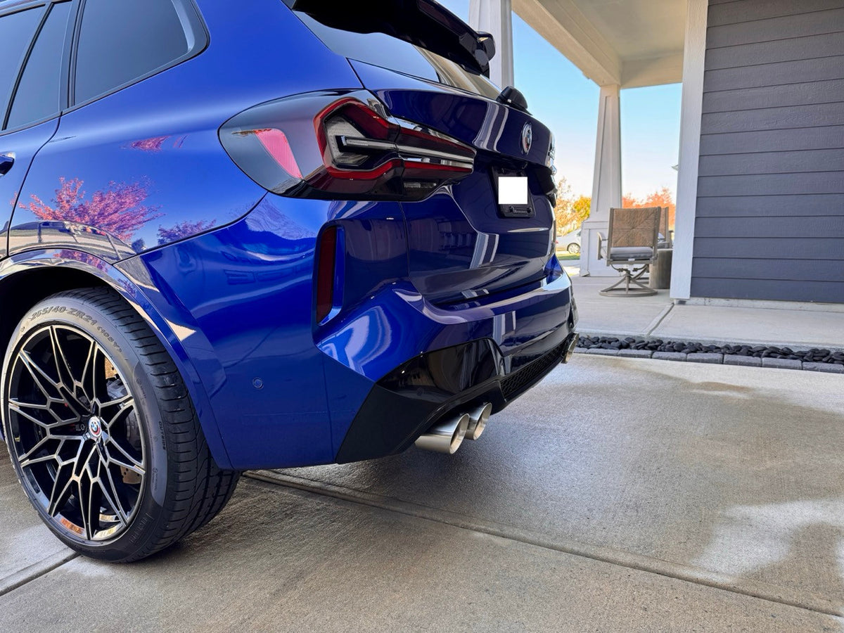 MAD BMW X3M X4M F97 F98  Axle Back Exhaust