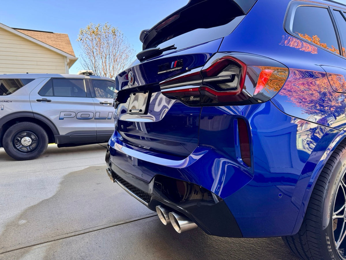 MAD BMW X3M X4M F97 F98  Axle Back Exhaust
