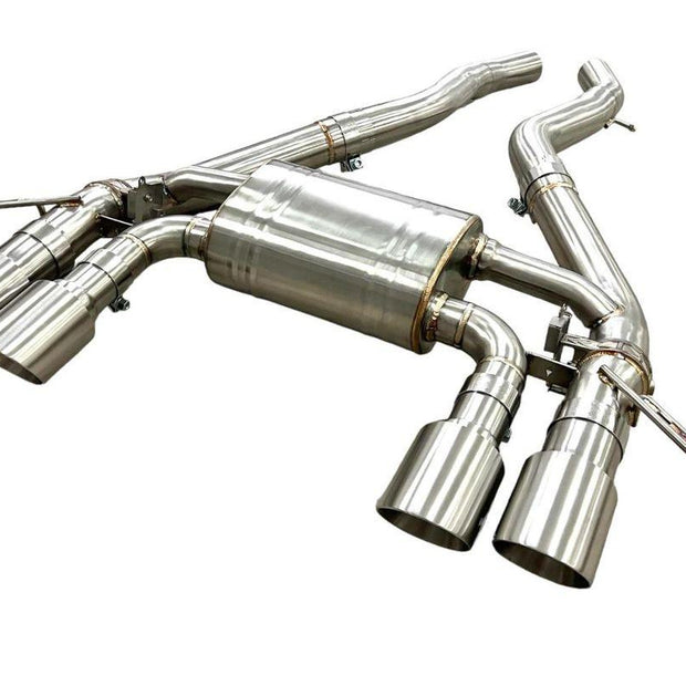 MAD BMW M3 M4 G8x S58 Axle Back Exhaust