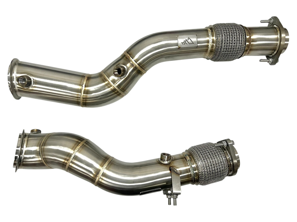 MAD BMW S58 3.5'' FATBOY  X3M & X4M F97 F98 Downpipes