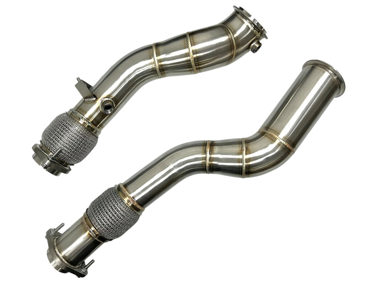 MAD BMW S58 3.5'' FATBOY  X3M & X4M F97 F98 Downpipes