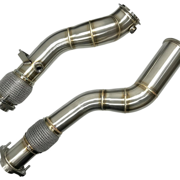 MAD BMW S58 3.5'' FATBOY  X3M & X4M F97 F98 Downpipes