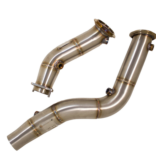 Evolution Racewerks BMW F87/F80/F82/F83 M2/M3/M4 S55 Competition Series Catless Downpipes