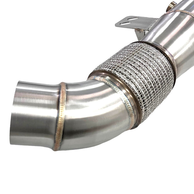MAD B58 V2 4.5" Downpipe W/ Bracket BMW F, G Chassis & Supra