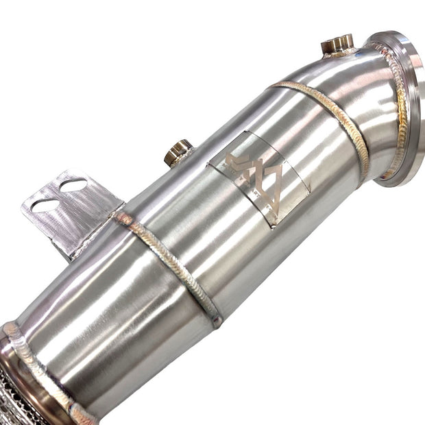 MAD B58 V2 4.5" Downpipe W/ Bracket BMW F, G Chassis & Supra