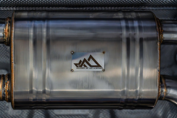 MAD BMW M3 M4 G8x S58 Axle Back Exhaust