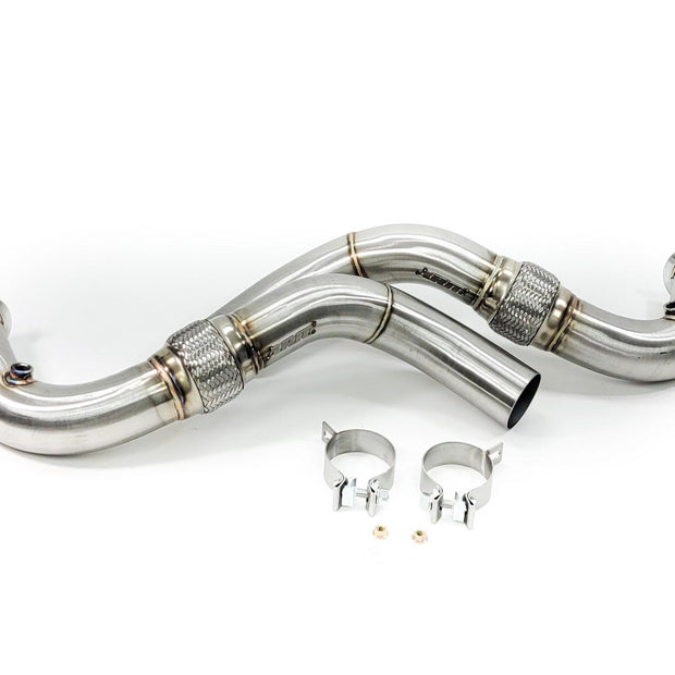BMW G30 M550i N63R 3" Catless Downpipes - ARM Motorsports