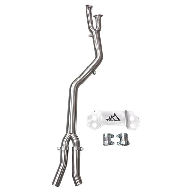 MAD BMW G8x M3 M4 S58 Single Midpipe (Brace Included)