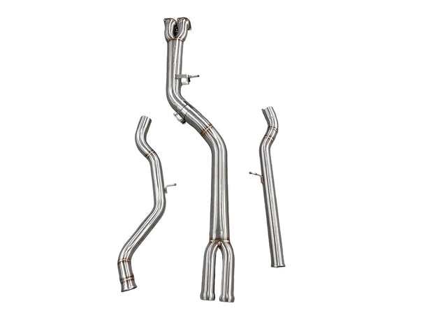 MAD BMW F8x M3 M4 S55 Single Midpipe (Brace Included)
