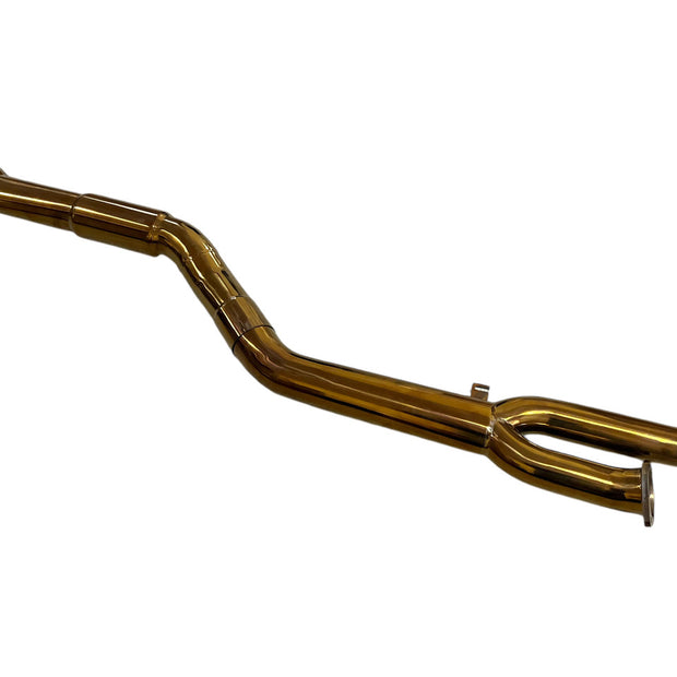 MAD BMW M3 M4 S58 G80 G82 Resonated Single Midpipe Titanium