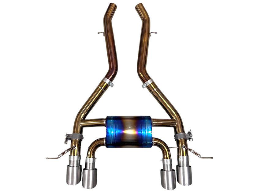 MAD BMW M3 M4 S58 G80 G82 Axle Back Titanium