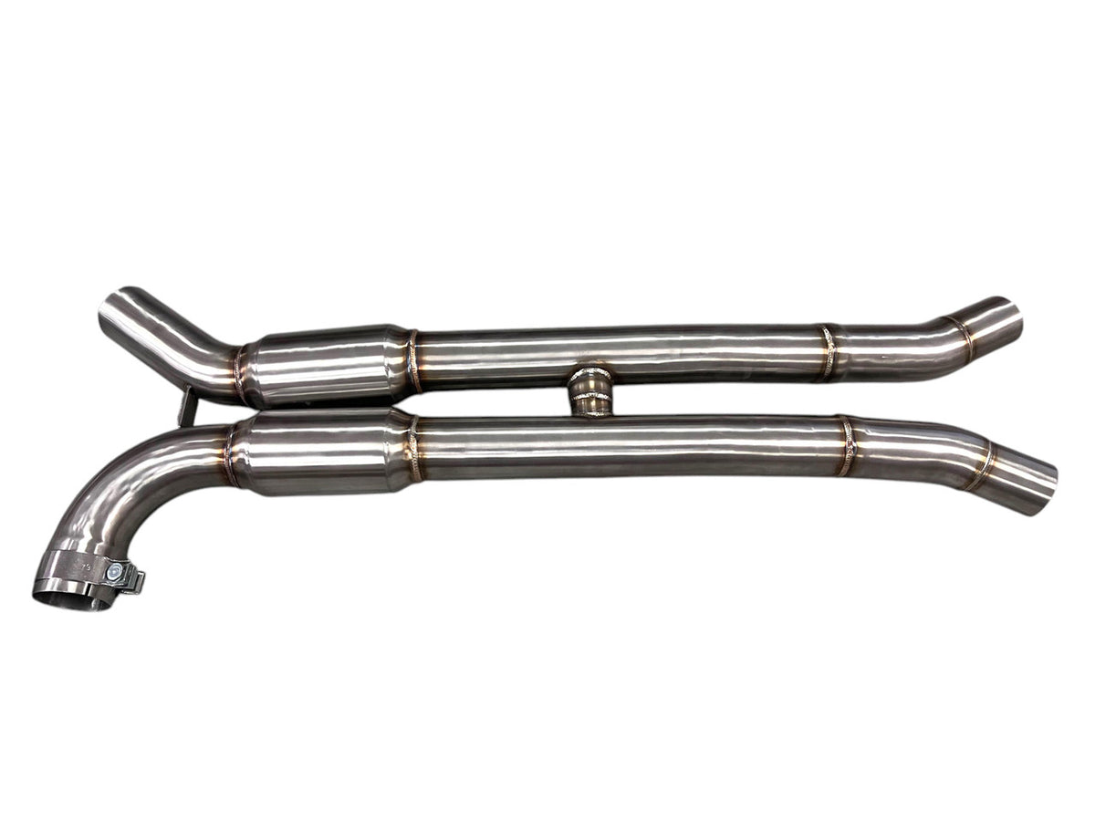 MAD BMW S58  Resonated H-Pipe Midpipe M3 M4 G80 G82 G83