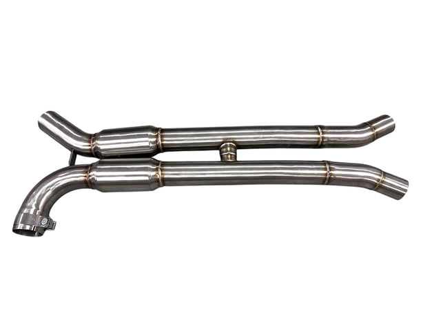 MAD BMW S58  Resonated H-Pipe Midpipe M3 M4 G80 G82 G83