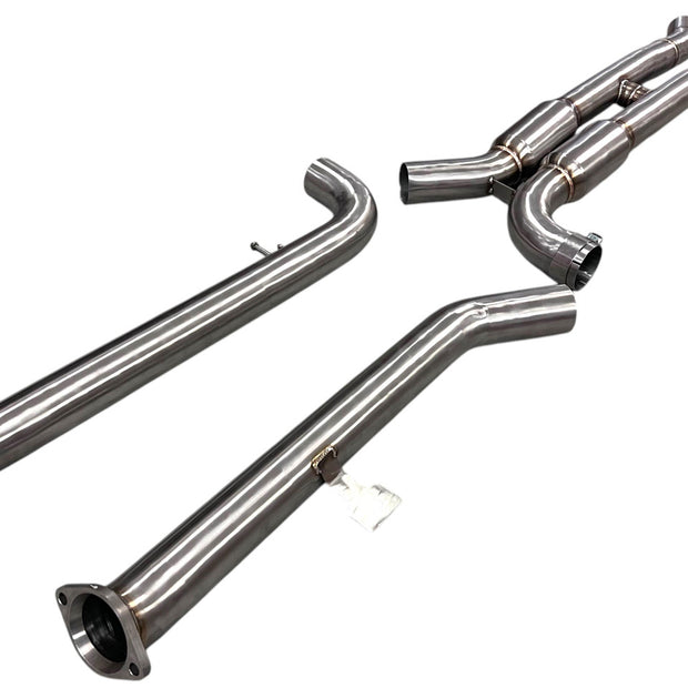 MAD BMW S58  Resonated H-Pipe Midpipe M3 M4 G80 G82 G83