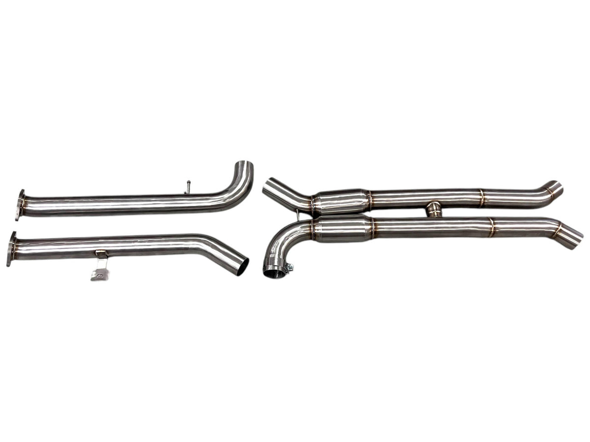 MAD BMW S58  Resonated H-Pipe Midpipe M2 G87