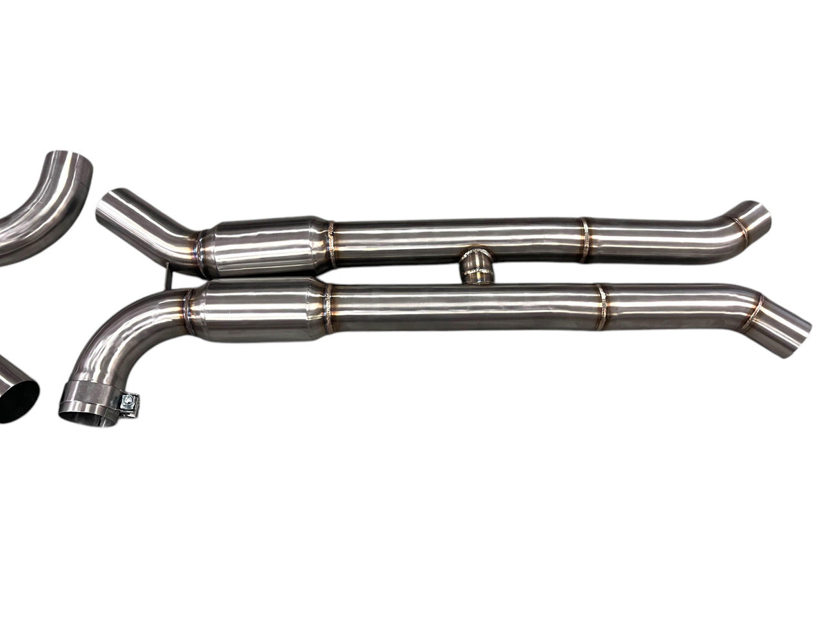 MAD BMW S58  Resonated H-Pipe Midpipe M2 G87
