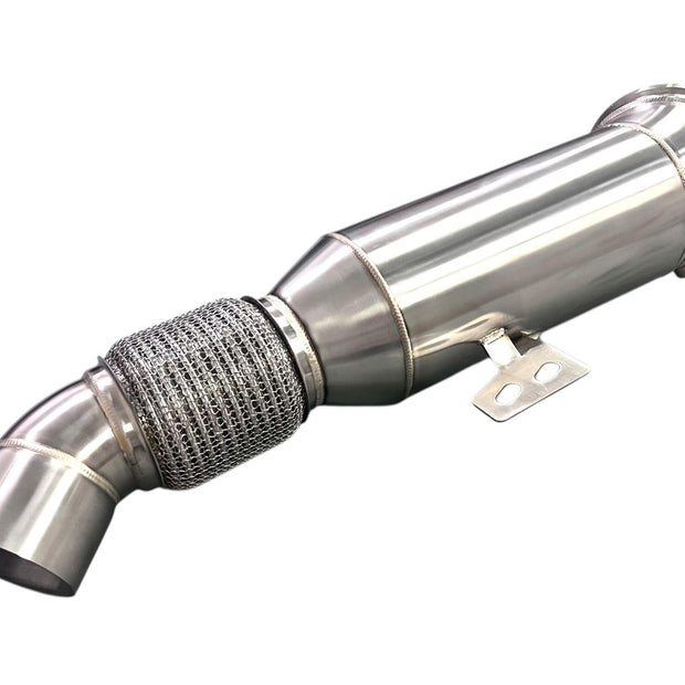 MAD BMW F & G Chassis 5" B58 Catted Downpipe M240 340 M340 440 M440 540 W/ No CEL Guarantee & Bracket
