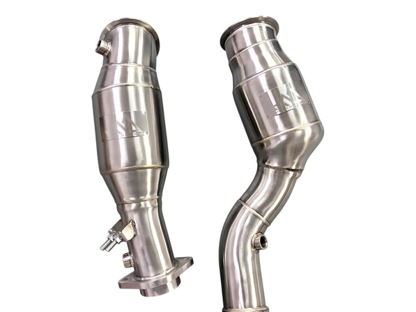 MAD BMW S58 Catted Downpipes M2 M3 M4 G87 G80 G82 G83 W/ No CEL Guarantee & Flex Section