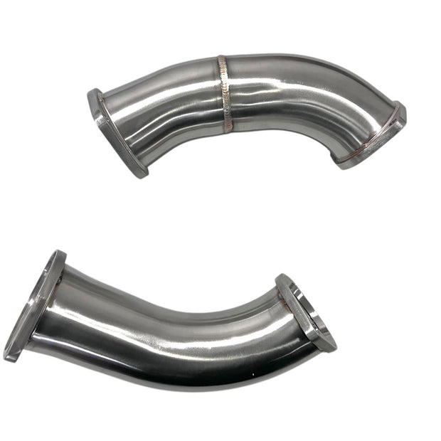 MAD BMW 2024+ X5M X6M F95 LCI F96 LCI Competition S68 Secondary Downpipes Catless