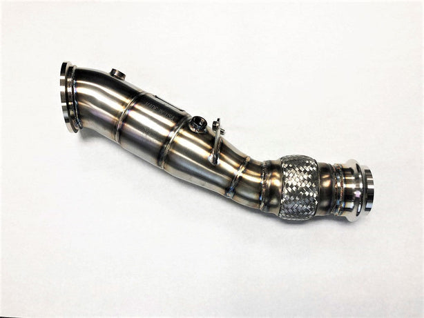 Evolution Racewerks BMW B46 4-Cylinder Sports Series 4" High-Flow Catted Downpipe US Spec