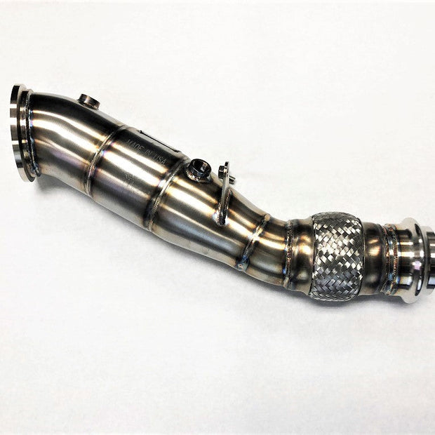 Evolution Racewerks BMW B46 4-Cylinder Sports Series 4" High-Flow Catted Downpipe US Spec