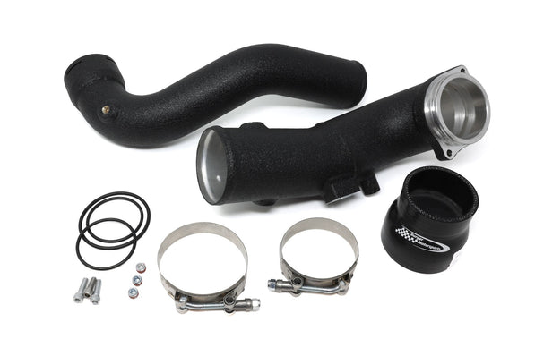 BMW B58TU charge pipe CNC throttle body flange design
