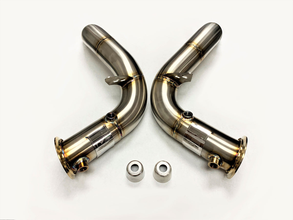 Evolution Racewerks BMW F10/F12/F13 2012-16 M5/M6 S63 Competition Series Catless Downpipes