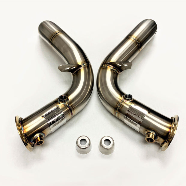Evolution Racewerks BMW F10/F12/F13 2012-16 M5/M6 S63 Competition Series Catless Downpipes