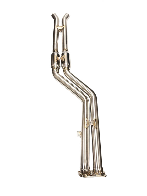 Evolution Racewerks BMW F97/F98 2020+ X3M/X4M S58 Sports Series Resonated Midpipes