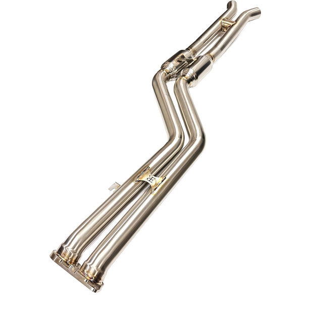 Evolution Racewerks BMW F97/F98 2020+ X3M/X4M S58 Sports Series Resonated Midpipes