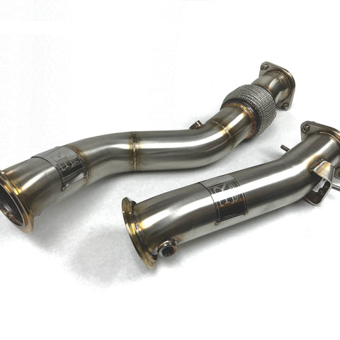 Evolution Racewerks BMW G87/G80/G81/G82/G83 2021+ M2/M3/M4 S58 Competition Series Catless Downpipes