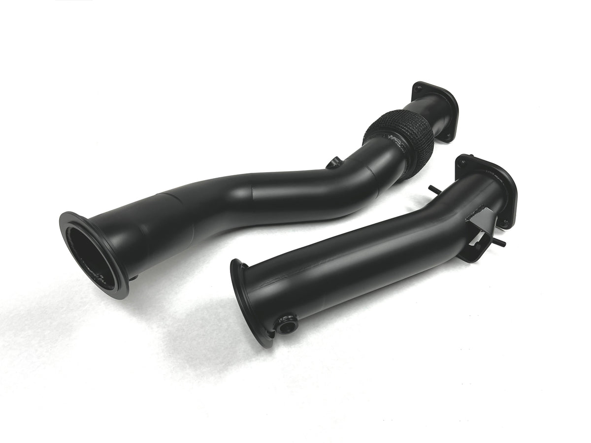 Evolution Racewerks BMW G87/G80/G81/G82/G83 2021+ M2/M3/M4 S58 Competition Series Catless Downpipes