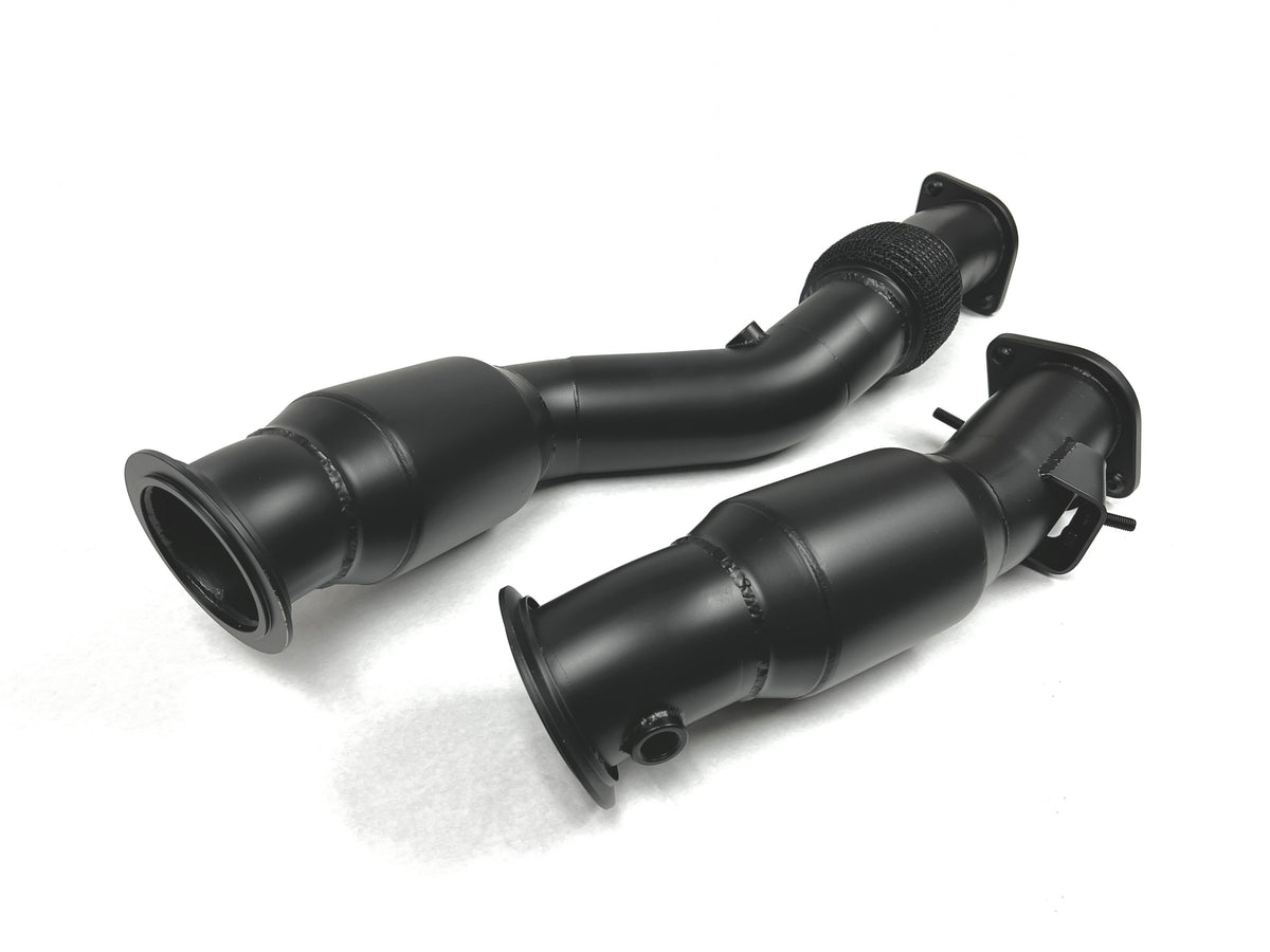 Evolution Racewerks BMW G87/G80/G81/G82/G83 2021+ M2/M3/M4 S58 Sports Series High-Flow Catted Downpipes