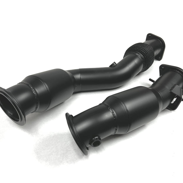 Evolution Racewerks BMW G87/G80/G81/G82/G83 2021+ M2/M3/M4 S58 Sports Series High-Flow Catted Downpipes