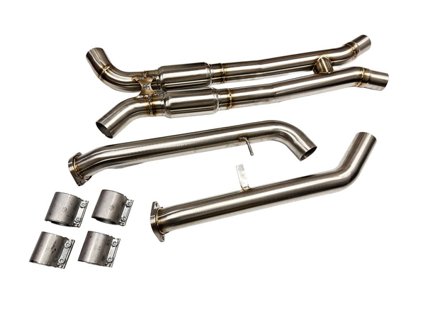 Evolution Racewerks BMW G87 2023+ M2 S58 Sports Series Resonated Midpipes