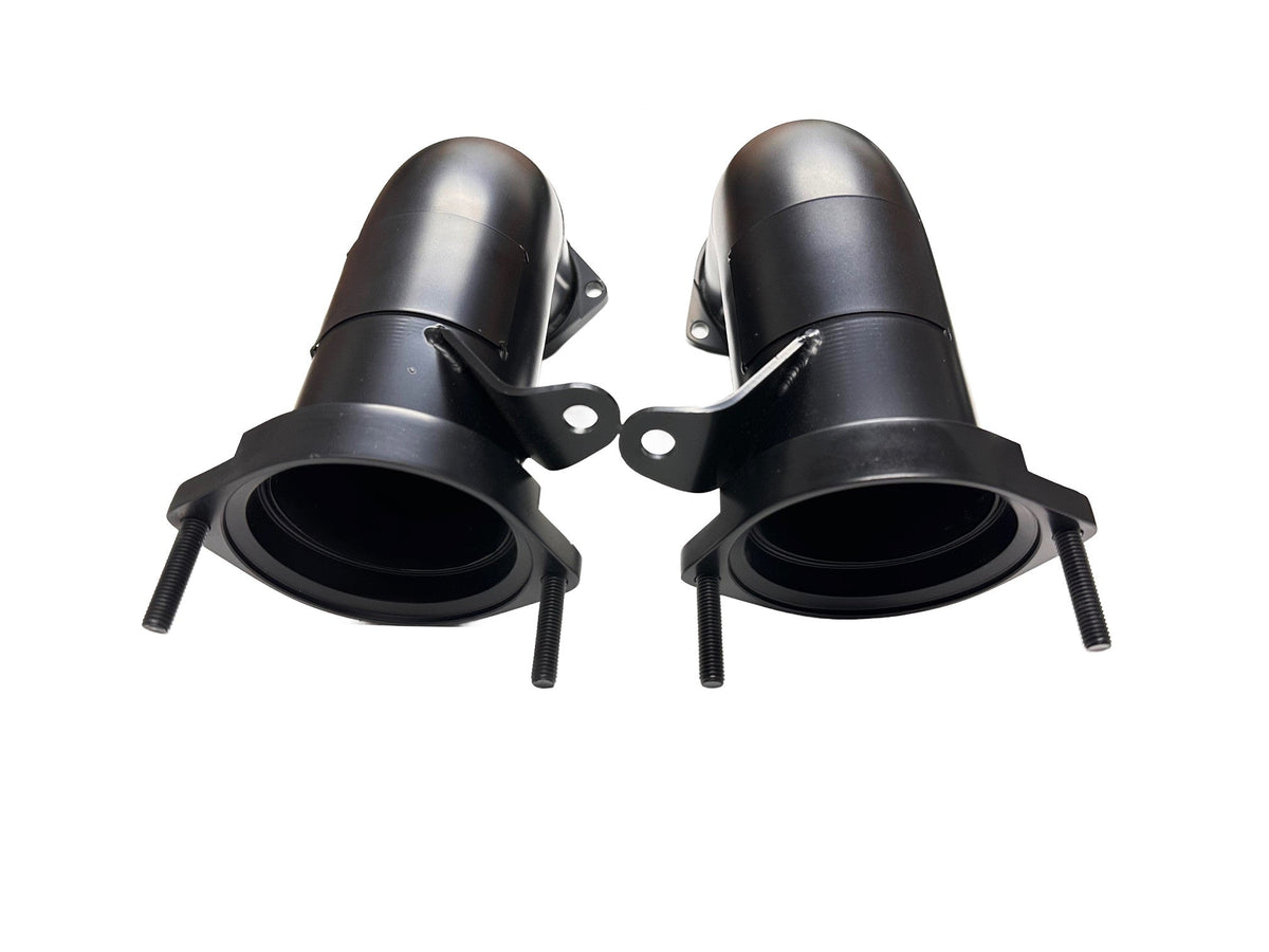 Evolution Racewerks BMW F95/F96 2024+ X5M/X6M S68 Competition Series Catless Secondary Downpipes LCI