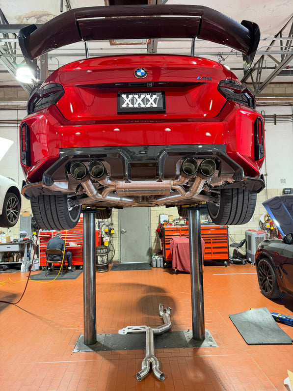 MAD BMW M2 G87 S58 Axle Back Exhaust