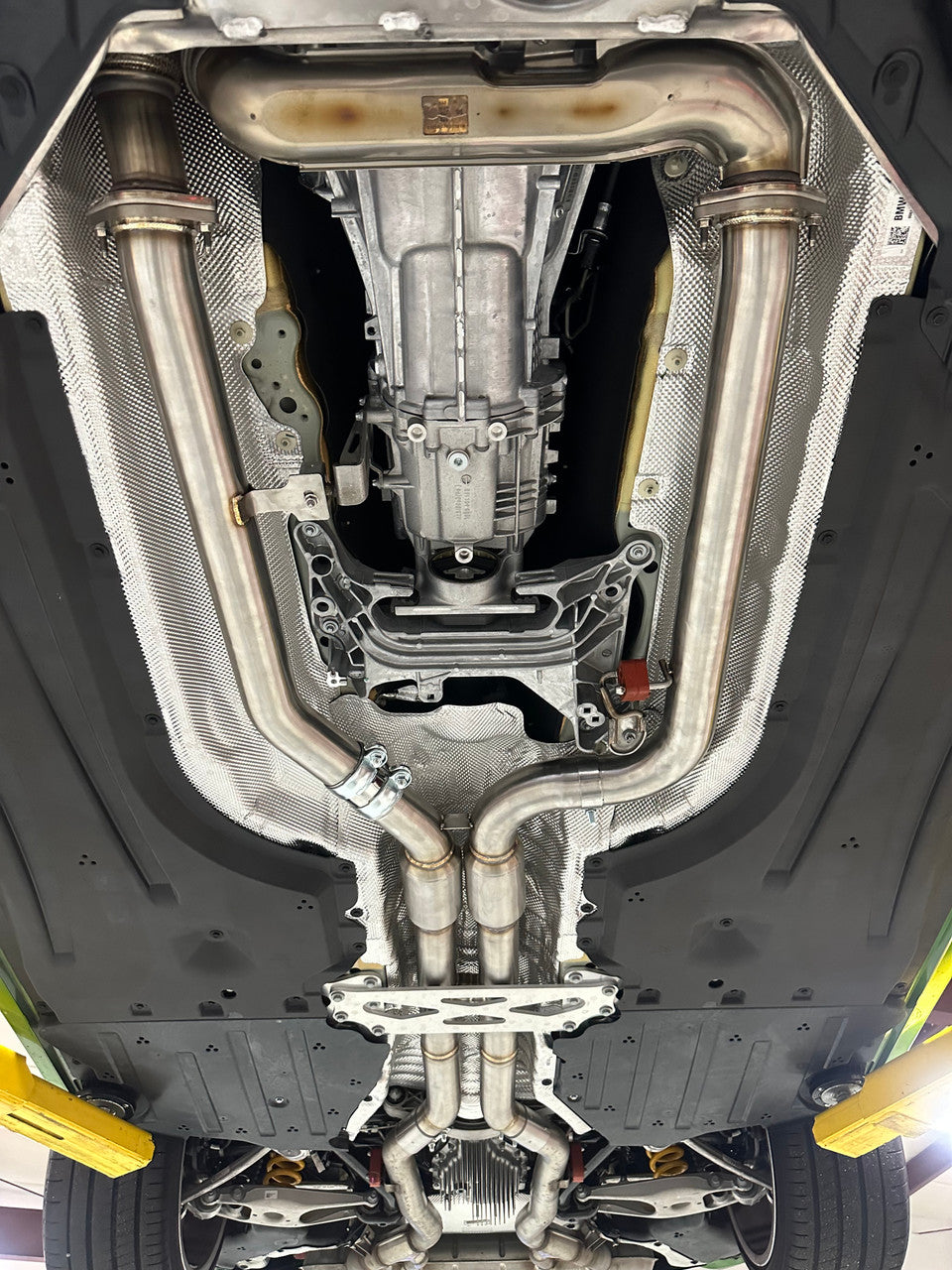 MAD BMW S58  Resonated H-Pipe Midpipe M2 G87