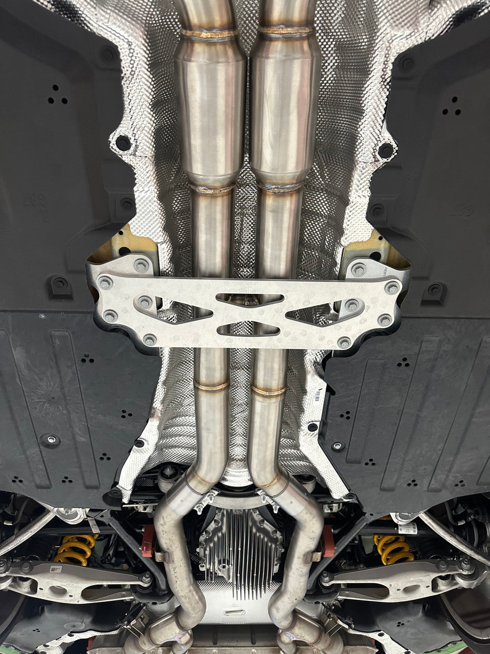 MAD BMW S58  Resonated H-Pipe Midpipe M2 G87