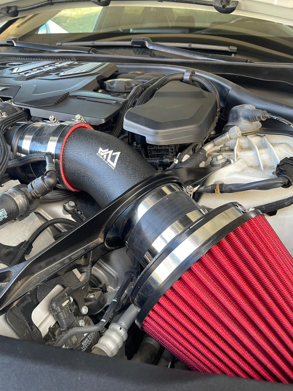 MAD BMW M5 M8 F90 F92 & G30 550,750,850 G body  Short Ram Cold Air Intake