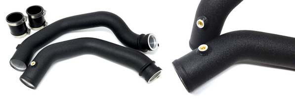 BMS M3/M4 S55 Aluminum Replacement Chargepipes - Burger Motorsports 