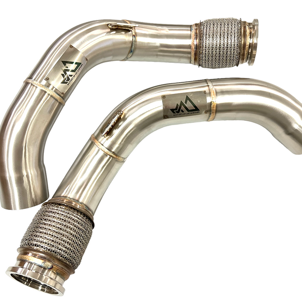 MAD BMW F90 M5 F92 M8 Secondary Downpipes S63R